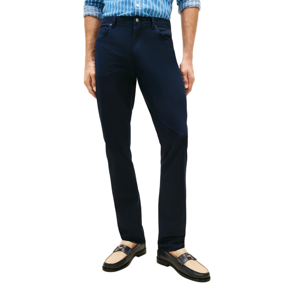 Tommy Hilfiger Denton Five-Pocket Straight Leg Twill Chinos